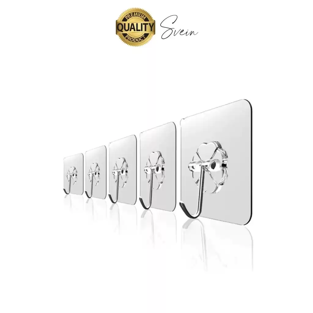 Özel Üretim 20 Adet Kendinden Yapışkanlı Askı Şeffaf Güçlü Anahtar Kapı Duvar Metal Kanca Çok Amaçlı