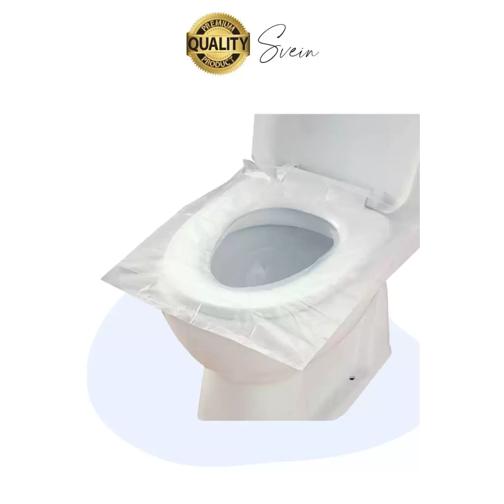 50 Adet Pratik Hijyenik Tek Kullanımlık Klozet Kapağı Pedi Örtüsü Yeni Sezon Koruyucu Kirletmez