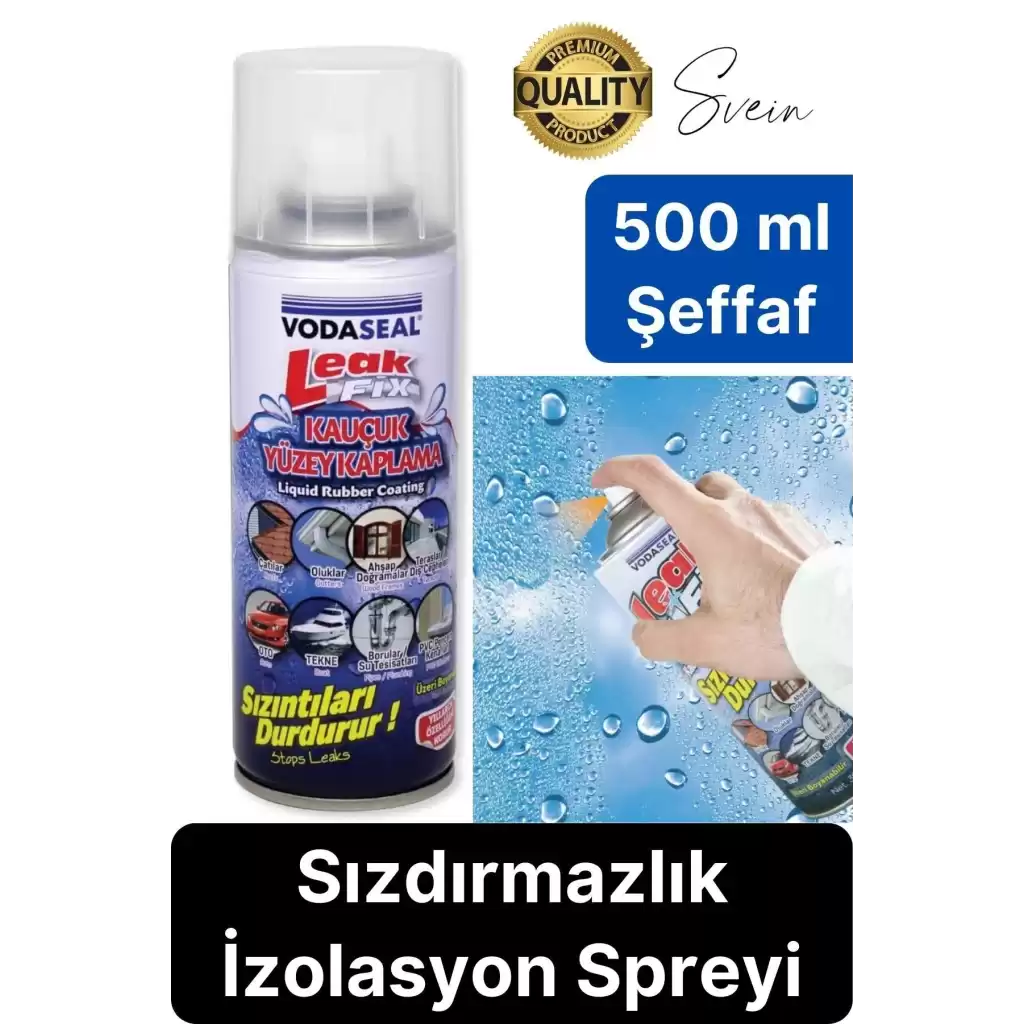 500 ml Şeffaf Sızdırmazlık Su İzolasyon Spreyi Mutfak Banyo Araba Tekne Seramik Metal Yüzey Kaplama