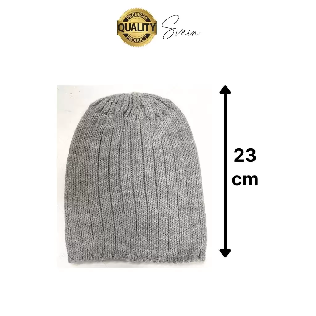 Dayanıklı Bere Unisex Örgü Kışlık Düz Renk Yumuşak Yün Soğuktan Koruyucu Şapka Katlamalı Dokuma