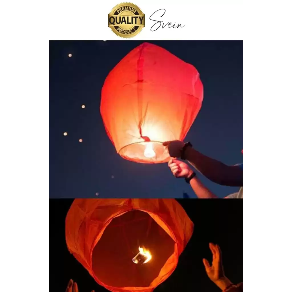 3 Adet Dilek Feneri Balonu Gece Ateş Gökyüzü Işığı Uçurtma Yırtılmaz Kaliteli Düğün Nişan Özel Gün