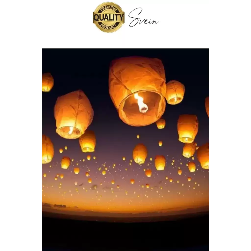 3 Adet Dilek Feneri Balonu Gece Ateş Gökyüzü Işığı Uçurtma Yırtılmaz Kaliteli Düğün Nişan Özel Gün