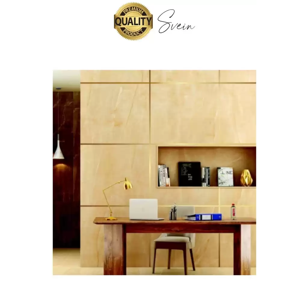 Premium Kendinden Yapışkanlı Gold Sarı Renk Fayans Derz Arası İzolasyon Bandı Dekoratif Bant 0,5 cm