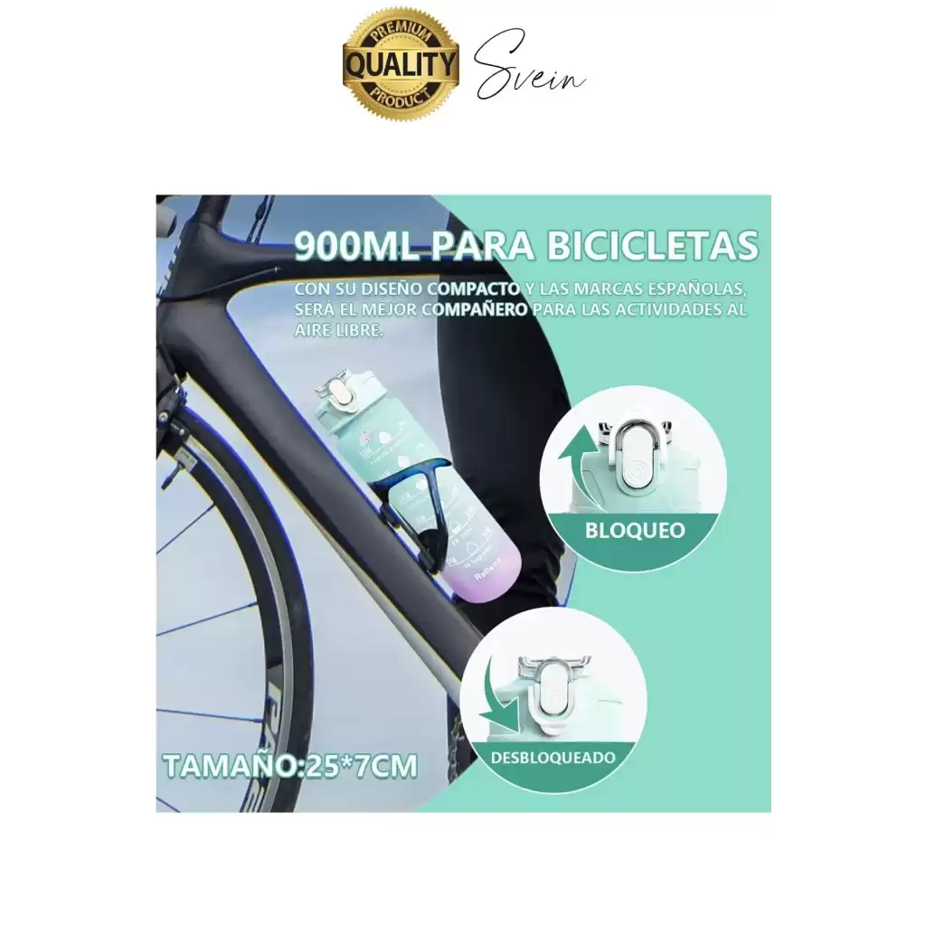 Yeni Model Pipetli 4 Boy Motivasyonel Su İçecek Matarası Sporcu Suluk Şişesi Renkli Büyük ve Küçük