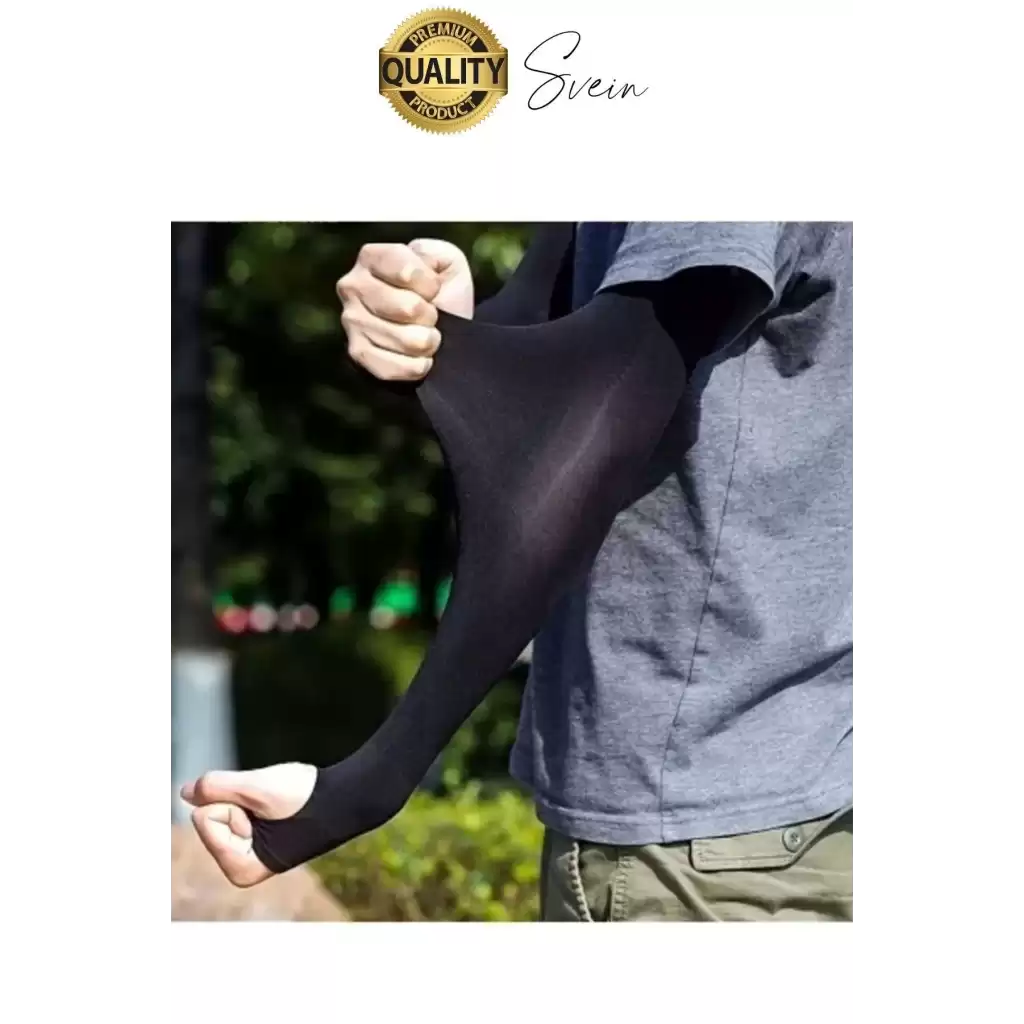 Spor Esnek Uzun Kol Anti UV Güneş Koruyucu Kol Kılıfı Bisiklet Motosiklet Koşu Kolluk Tesettür