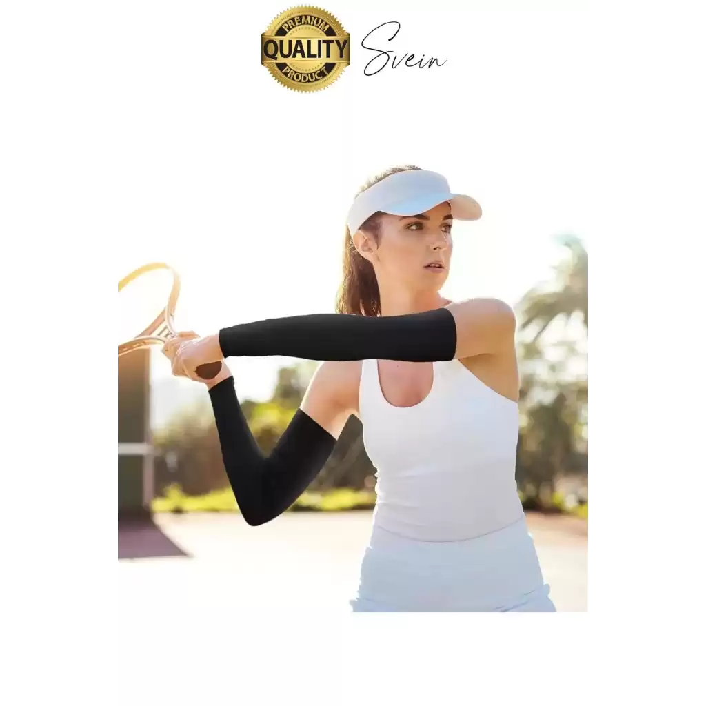 Spor Esnek Uzun Kol Anti UV Güneş Koruyucu Kol Kılıfı Bisiklet Motosiklet Koşu Kolluk Tesettür