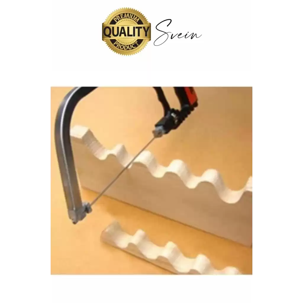 Çok Amaçlı Ev Tipi Güçlü 4 Yedek Bıçak Ayarlanabilir Ahşap Lastik Boru Kesim Kıl Testere Kesme Seti