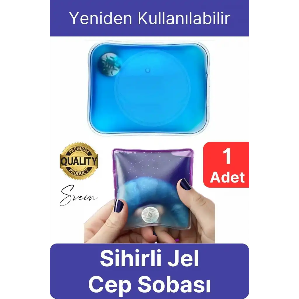 1 Adet El Cep Sobası Sihirli Jel Isıtıcı Sıcak Su Torbası Ped Isınmatik Avcı Balıkçı Dağcı Kamp