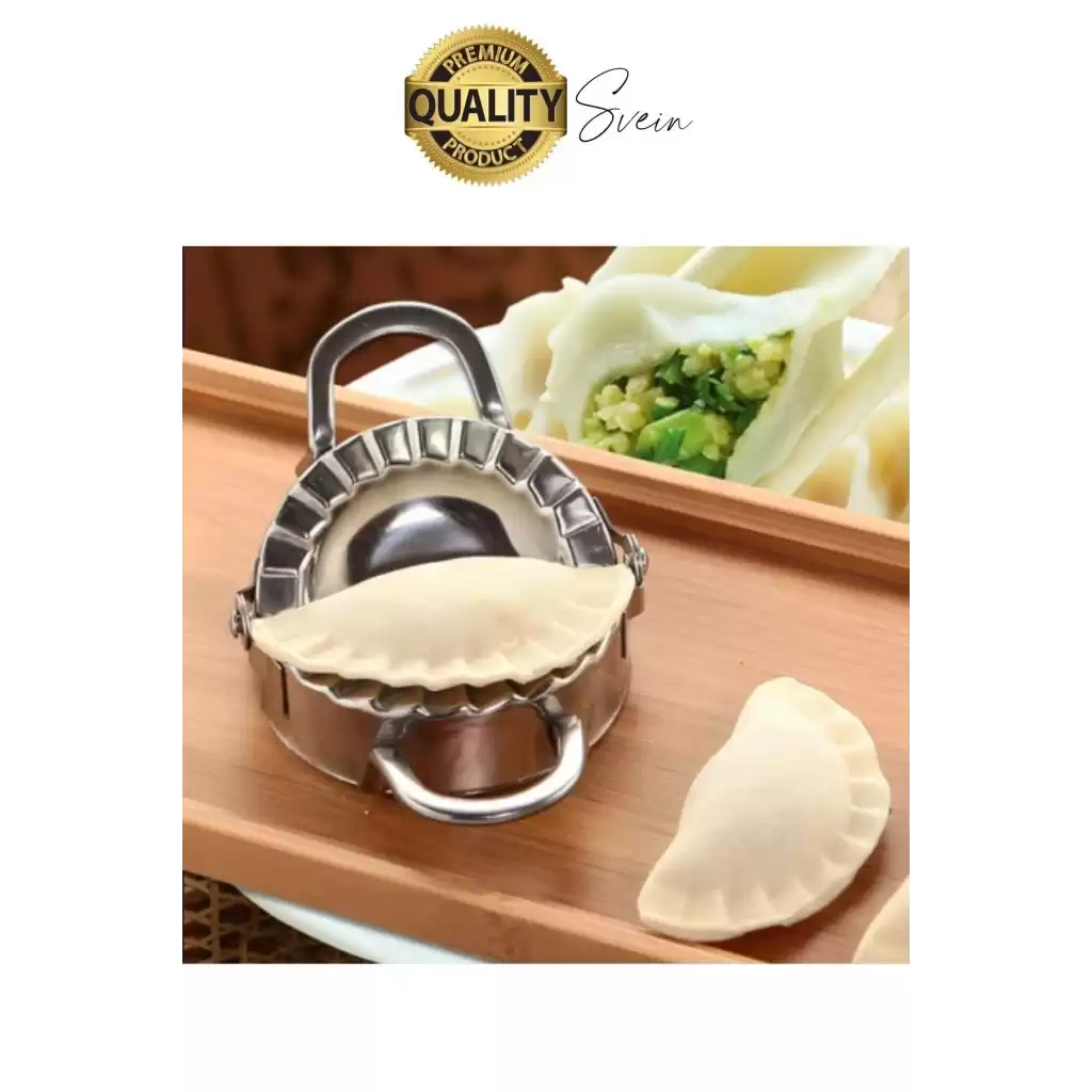 Pratik Metal Hamur Kapatıcı Çi Börek Mantı Kurabiye Poğaça Kalıbı Paslanmaz Çelik 17.5 cm 1 Adet