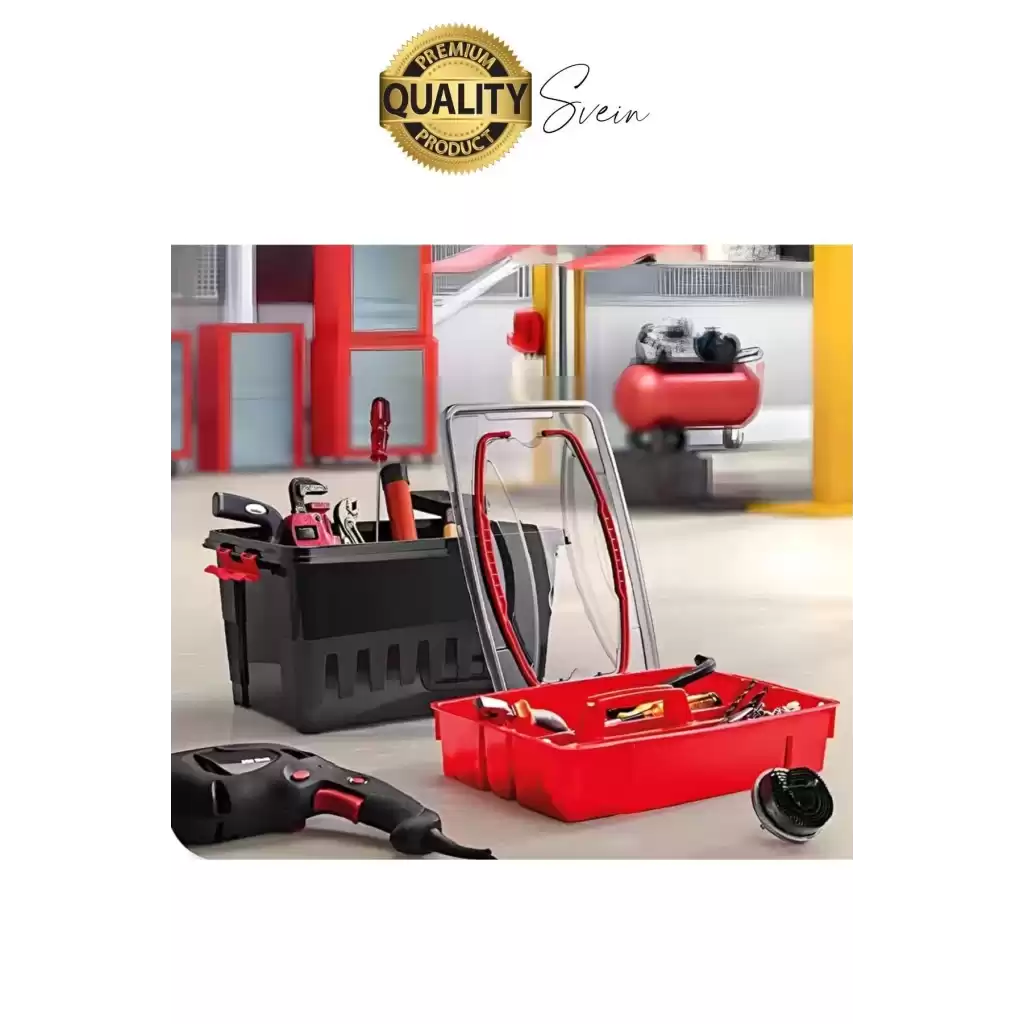Premium 8 Lt Çok Amaçlı Tesisat Marangoz Malzeme Alet Takım Çantası Plastik Çivi Pense Vida Geniş