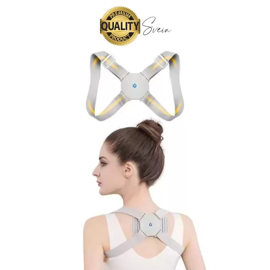 Premium Sensörlü Ayarlanabilir Dik Duruş Korsesi Şarjlı Titreşimli Omuz Sırt Kambur Önleyici