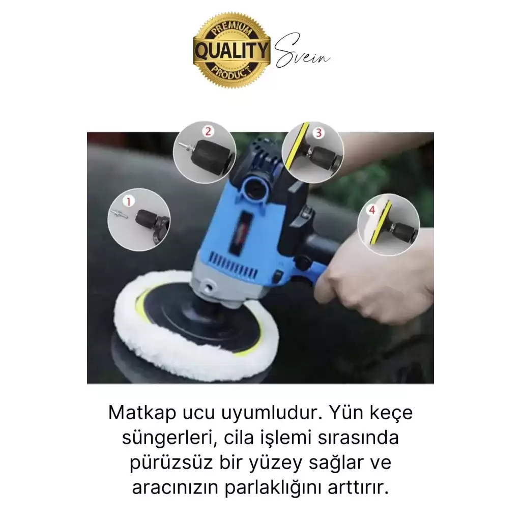 Premium Pasta Cila Seti Araba Çizik Giderici Partlatma Süngeri Araç Parlatıcı Kaporta Tampon Polisaj