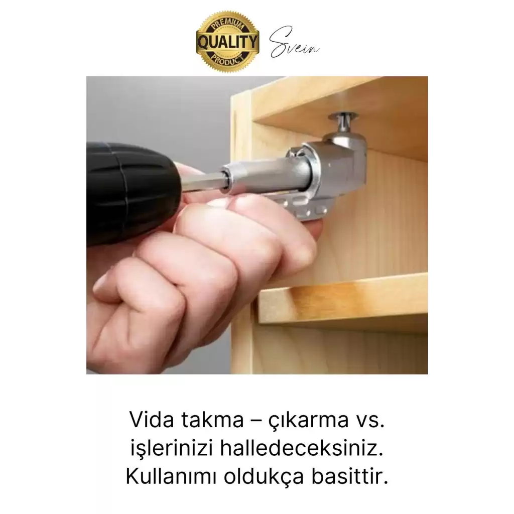 Vidalama Köşe Adaptörü Aparat Pratik Matkap Ucu Dar Alan Kör Nokta Açılı Hızlı Değiştirme Uç Tutucu