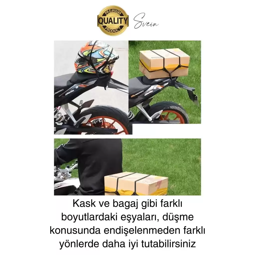 Premium 90 cm Esnek Kancalı Bagaj Halatı Yük Bağlama Taşıma Aşınmaz Kopmaz Dayanıklı Siyah Lastik