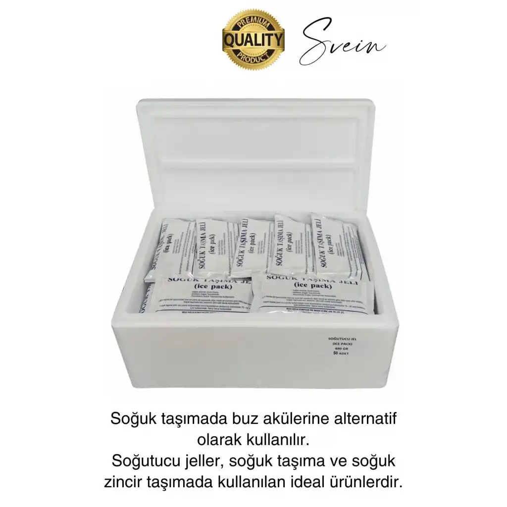 5 Adet 480 gr Soğutucu Jel Poşet Buz Aküsü Yolculuk Seyahat Yiyecek İçin Uygun Uzun Süre Dayanım