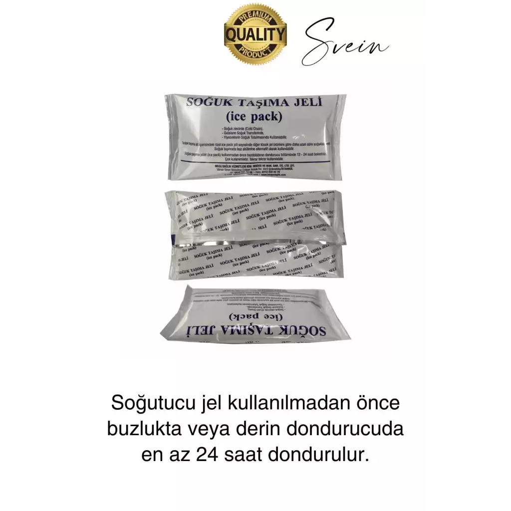 10 Adet 260 gr Soğutucu Jel Poşet Buz Aküsü Yolculuk Seyahat Yiyecek İçin Uygun Uzun Süre Dayanım