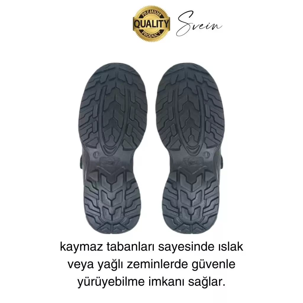 Çelik Burunlu Süet Deri İş Ayakkabısı Rahat Konforlu Hafif Ergonomik Cırtlı Nefes Alabilen Güvenli