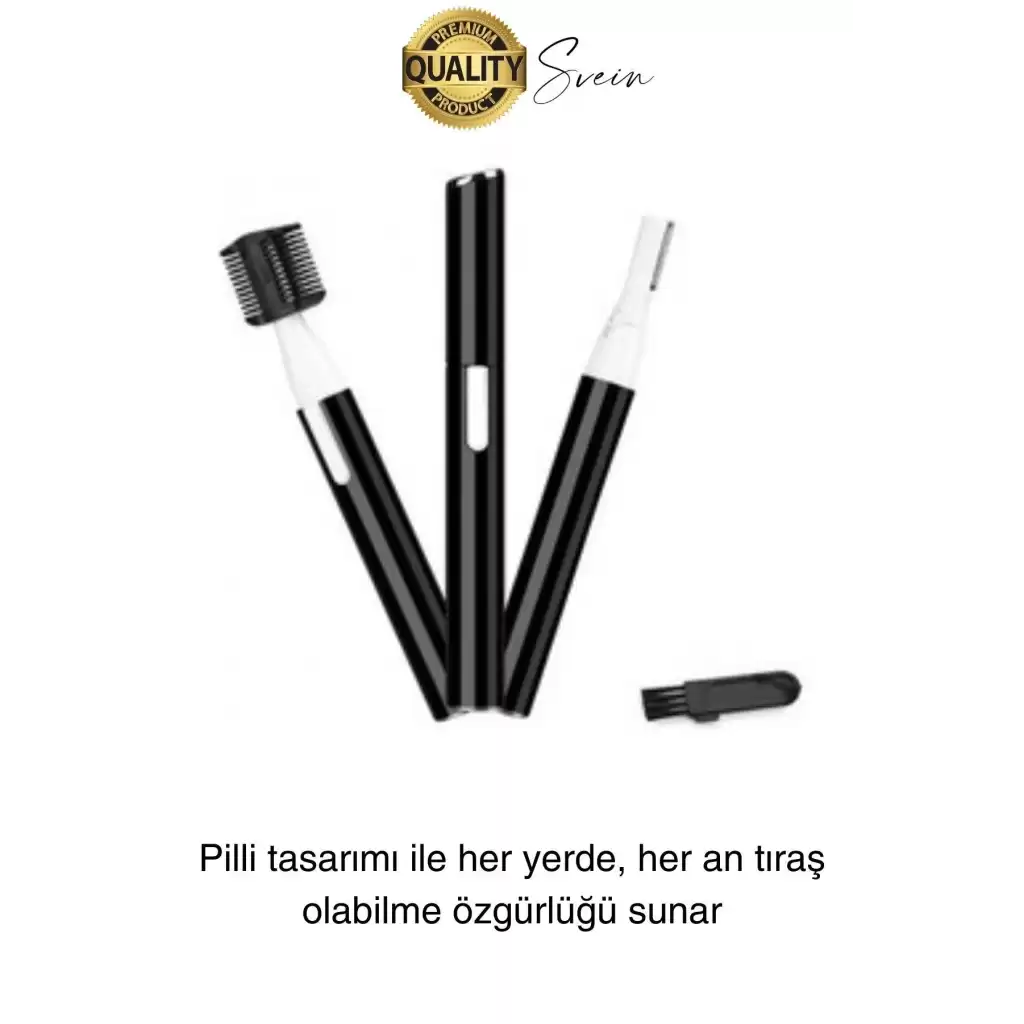 Kişisel Burun Kulak Kılı Alma ve Temizleme Makinası Favori Ense Kaş Şekillendirme Bıyık Sakal
