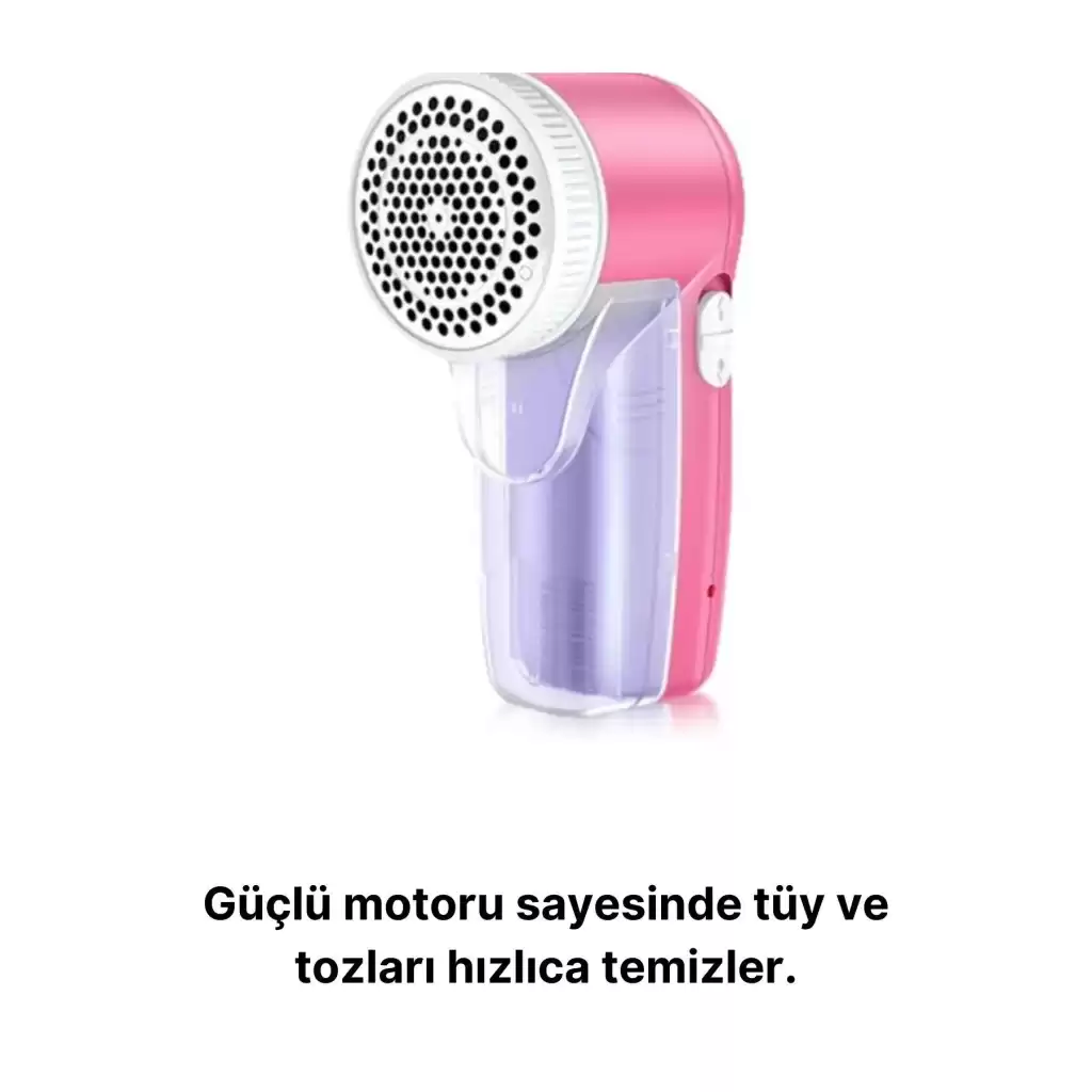 Pratik Taşınabilir Pilli Kıyafet Halı Tüy Toz Tiftik Toplama ve Temizleme Makinesi