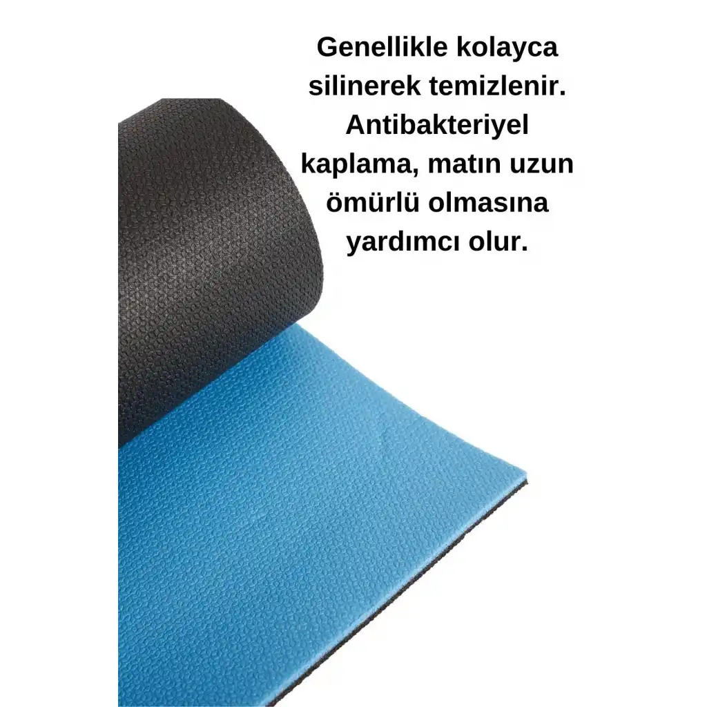 Ultra Konforlu Taşınabilir Askılı ve Kalın Çift Taraflı Destekleyici Meditasyon Pilates Yoga Matı