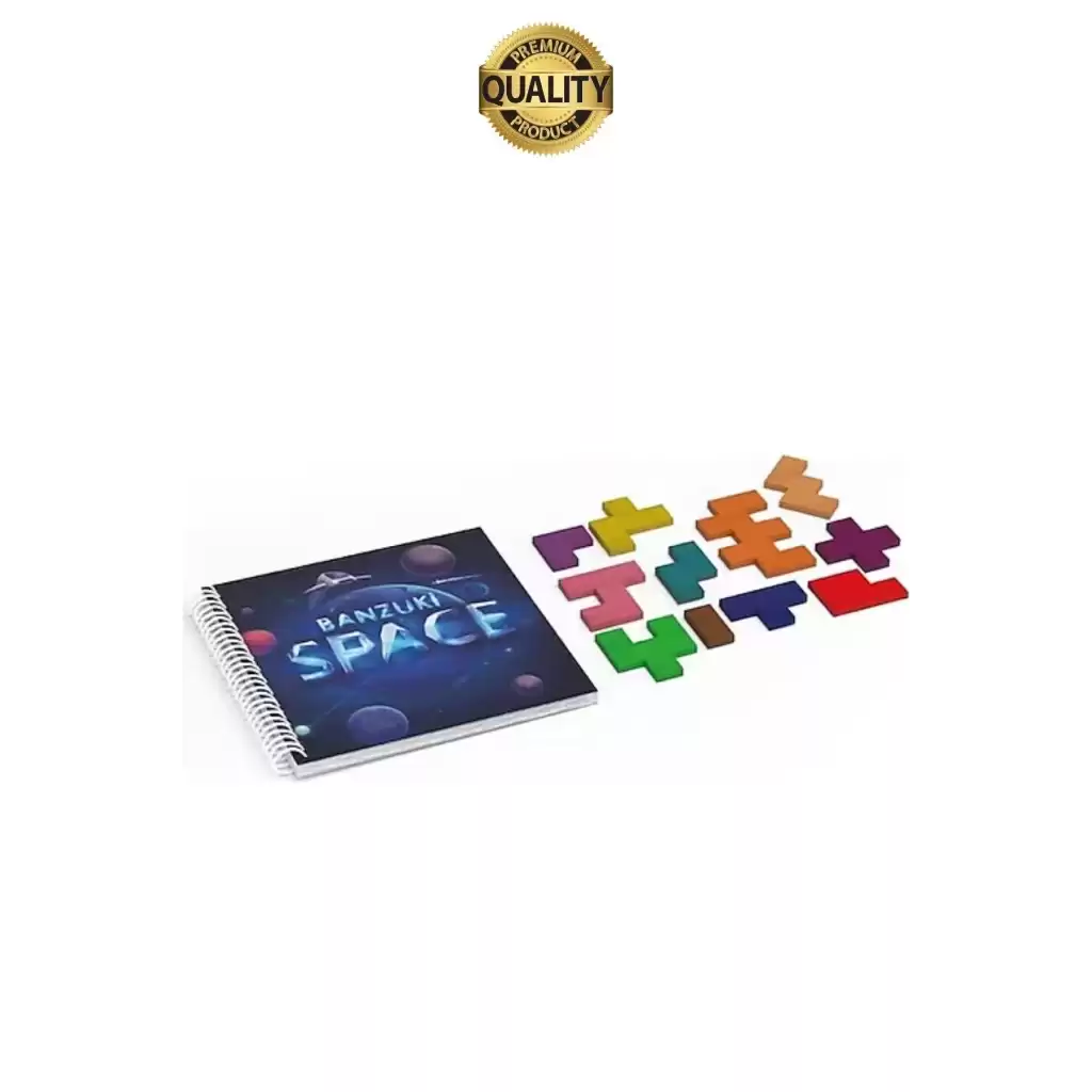 Premium Hayal Gücü Eşleştirme Beceri ve Zeka Geliştirici Banzuki Space Uzay Eğitici Akıl Oyun Seti
