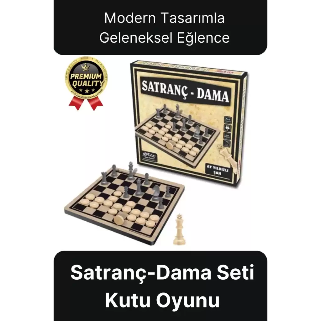 Özel Tasarım Stratejik Öğretici Zeka Geliştirici Çocuk Aile Boyu Etkinlik Eğlence Satranç Dama Seti