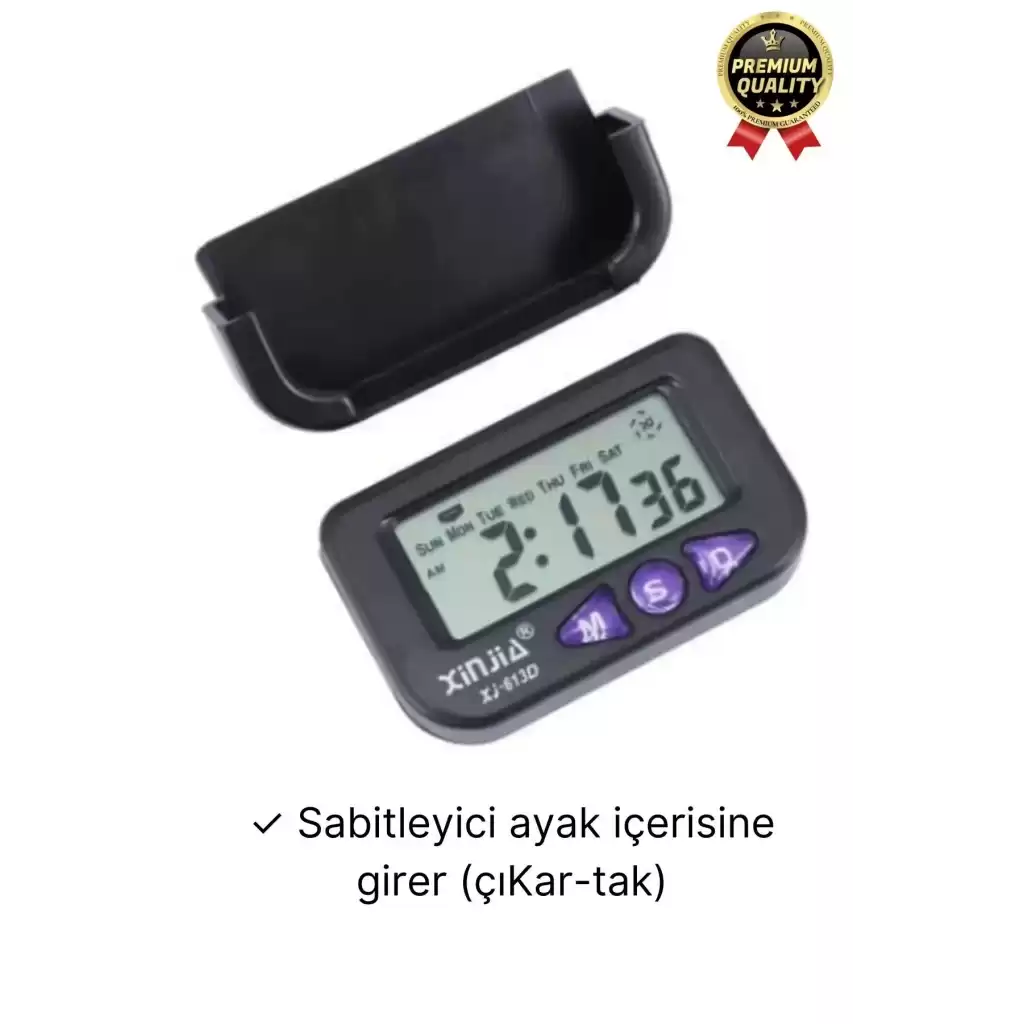 Çok Fonksiyonlu Kronometreli Alarmlı Tarih Göstergeli Masaüstü Ders Sınav Çalışma Mini Dijital Saat