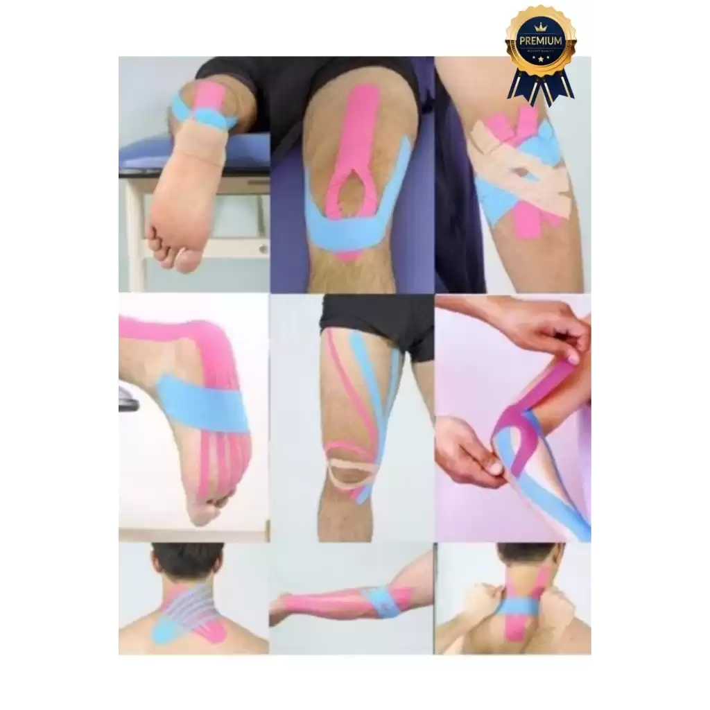 Hızlı Etkili Ten Rengi Bel Diz Omuz Boyun Sırt Bacak Kas Eklem Kinezyo IsıI Bandı 5cm x 5m