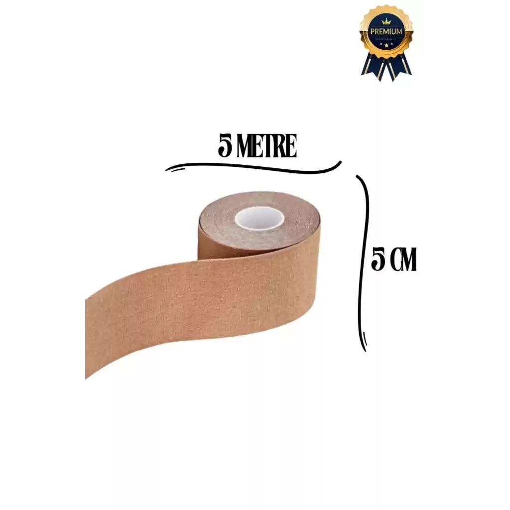 Hızlı Etkili Siyah Bel Diz Omuz Boyun Sırt Bacak Kas Eklem Kinezyo Ağrı IsıI Bandı 5cm x 5m