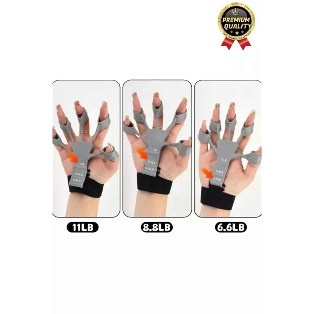 Pratik Silikon El Bilek Parmak Kol Kas Güçlendirici Geliştirici Fizik Tedavi Egzersiz Lastik Kayışı