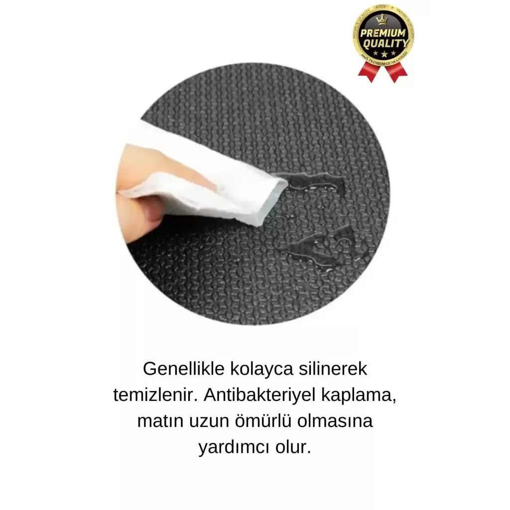 Ultra Konfor Taşıma Askılı Kalın Kaymaz Antibakteriyel Meditasyon Pilates Minderi Yoga Matı 6,5mm