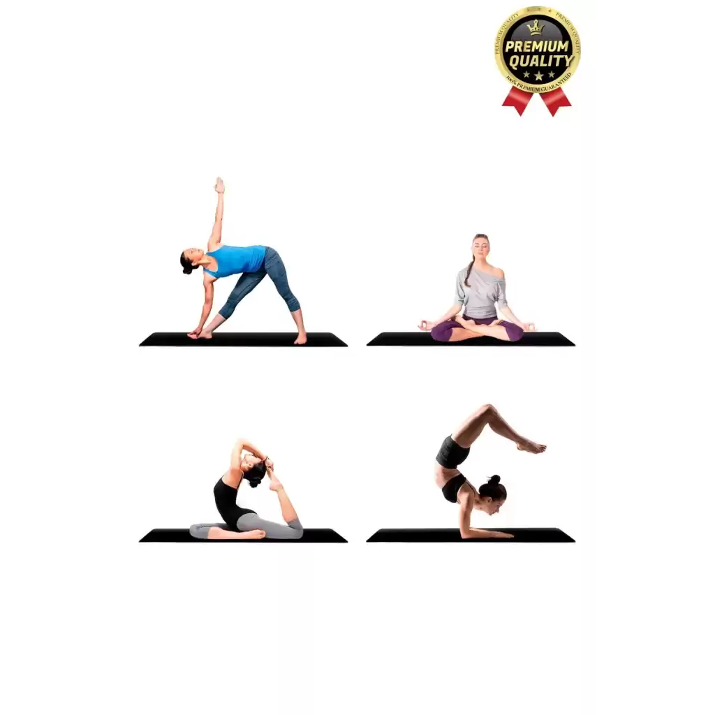 Ultra Konfor Taşıma Askılı Kalın Kaymaz Antibakteriyel Meditasyon Pilates Minderi Yoga Matı 6,5mm