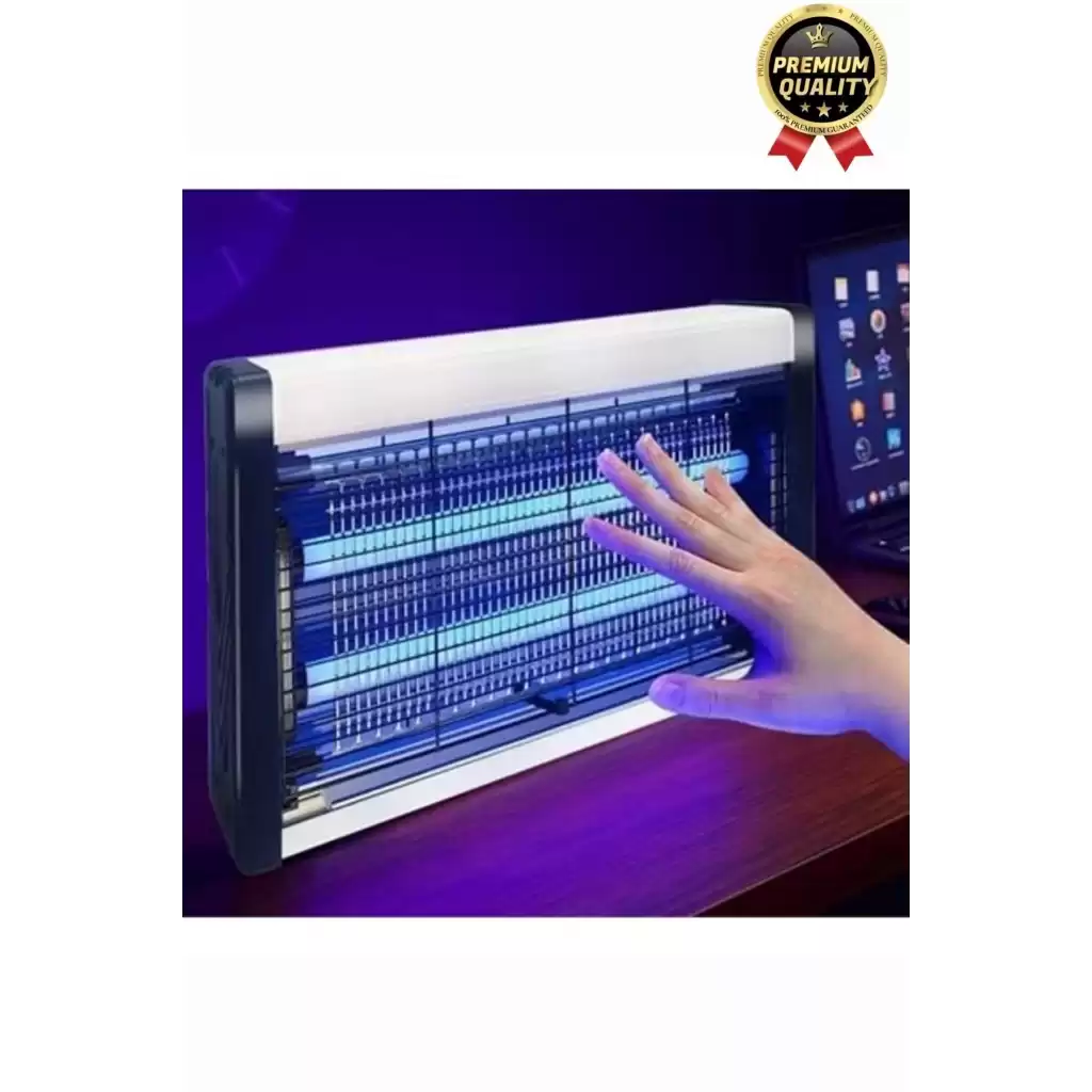 Çift Florasan Yüksek Güç Sessiz Zincir Askılı Sineksavar Elektrikli Uv Sivrisinek Öldürücü Kovucu