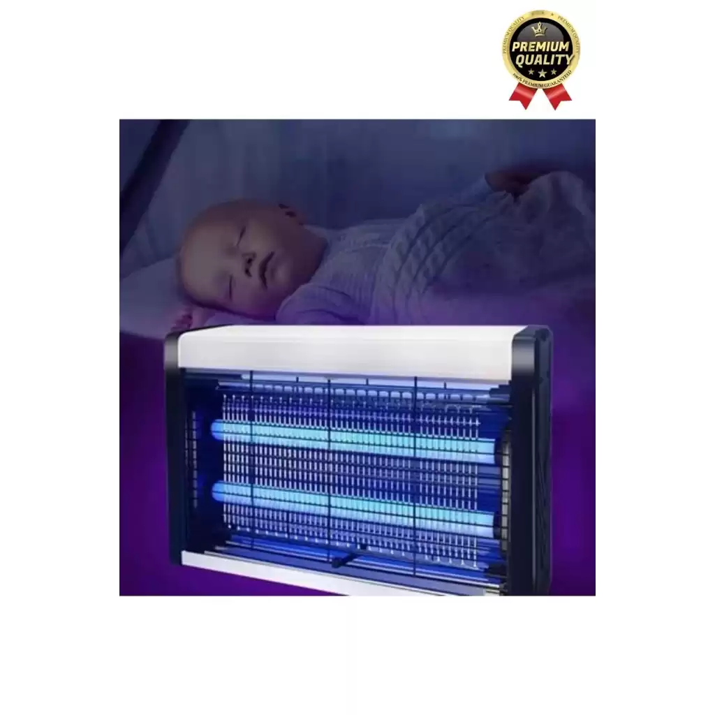 Çift Florasan Yüksek Güç Sessiz Zincir Askılı Sineksavar Elektrikli Uv Sivrisinek Öldürücü Kovucu