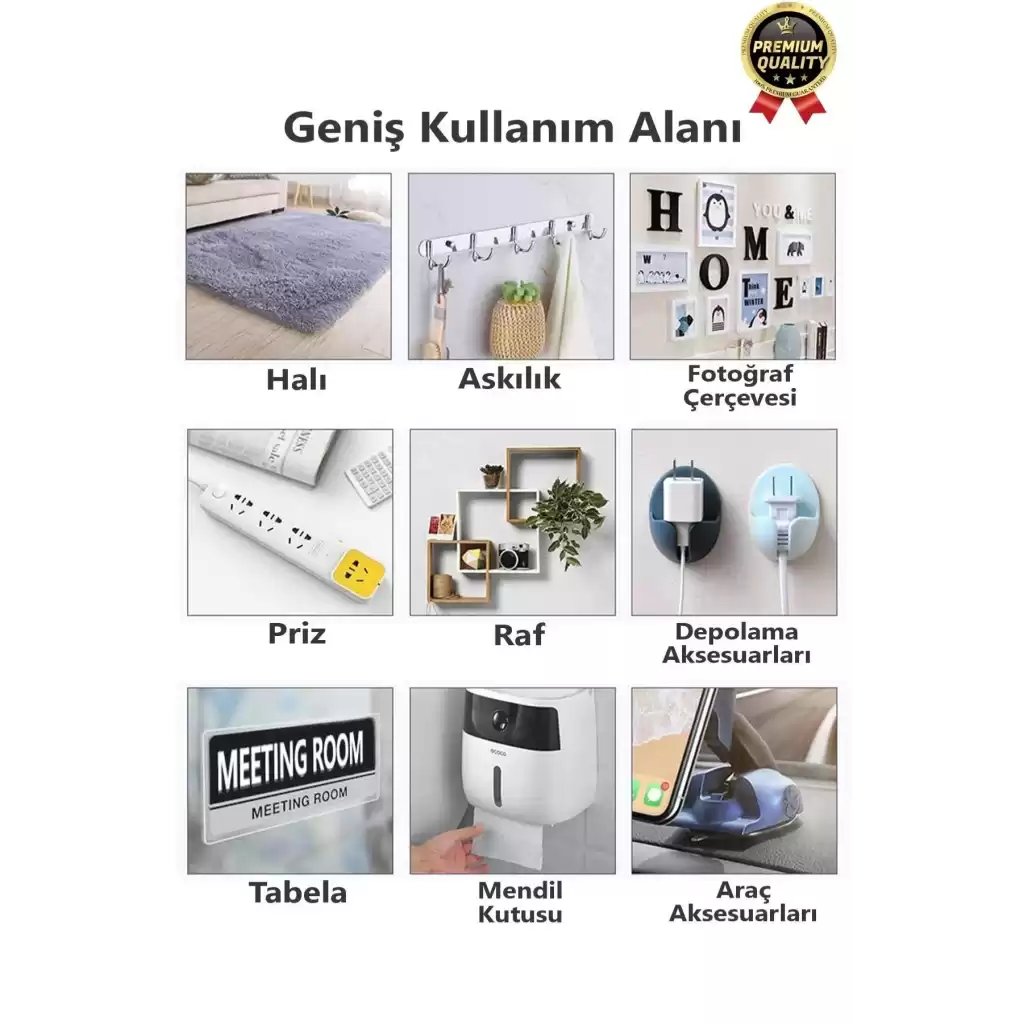 Çok Amaçlı İzolasyon Hava Su Sızdırmaz Çift Taraflı Silikon Şeffaf Nano Bant 18mm x 1.5m - 5 Adet