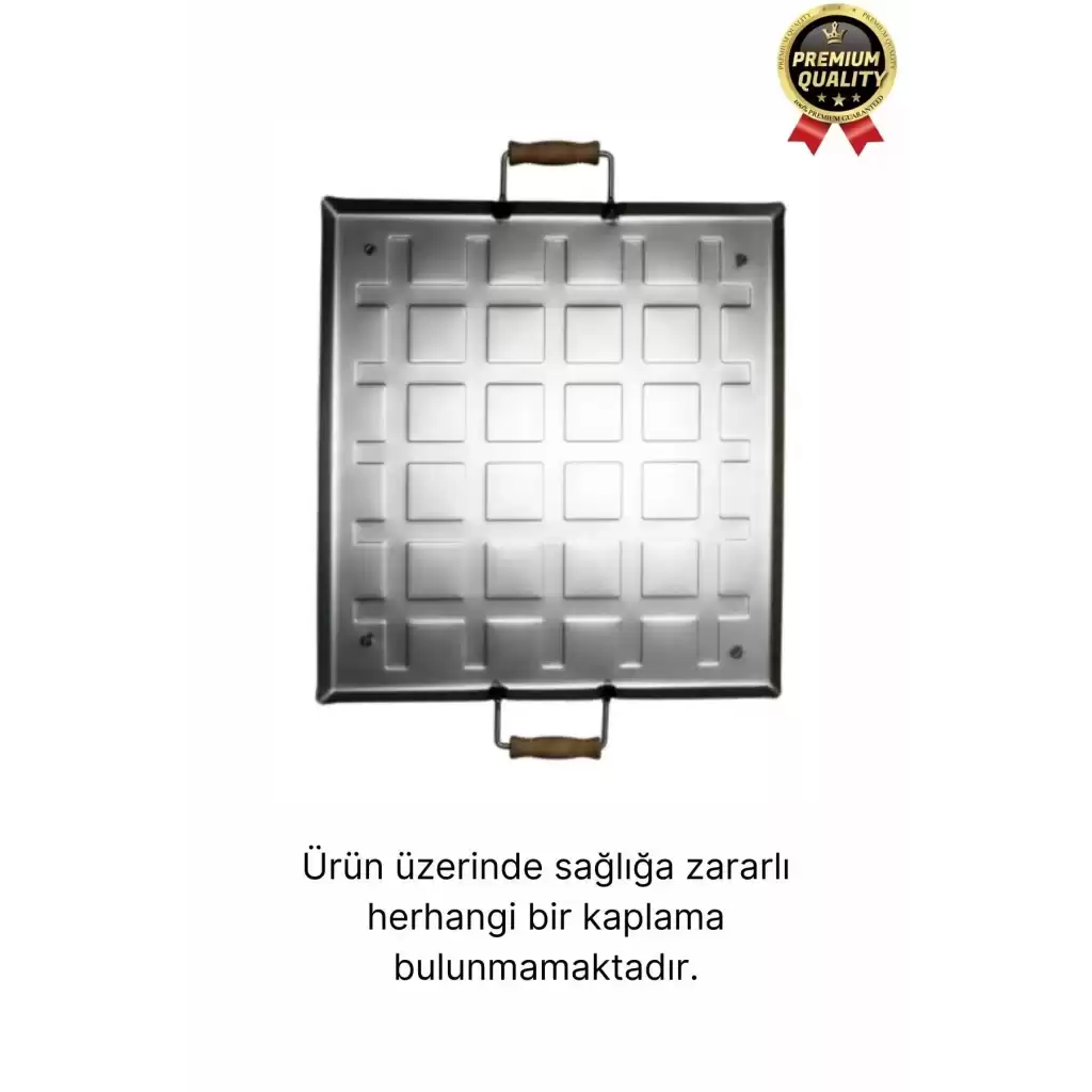 Özel Üretim Yapışmaz Ahşap Kulplu Yufka Ekmek Gözleme Hamur Mangal Izgara Ocak Üstü Pişirme Sacı