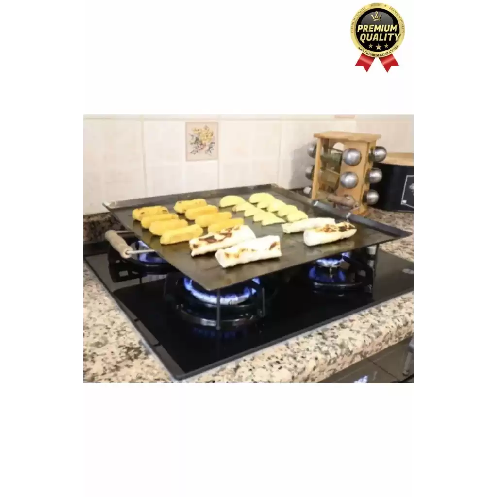 Özel Üretim Yapışmaz Ahşap Kulplu Yufka Ekmek Gözleme Hamur Mangal Izgara Ocak Üstü Pişirme Sacı