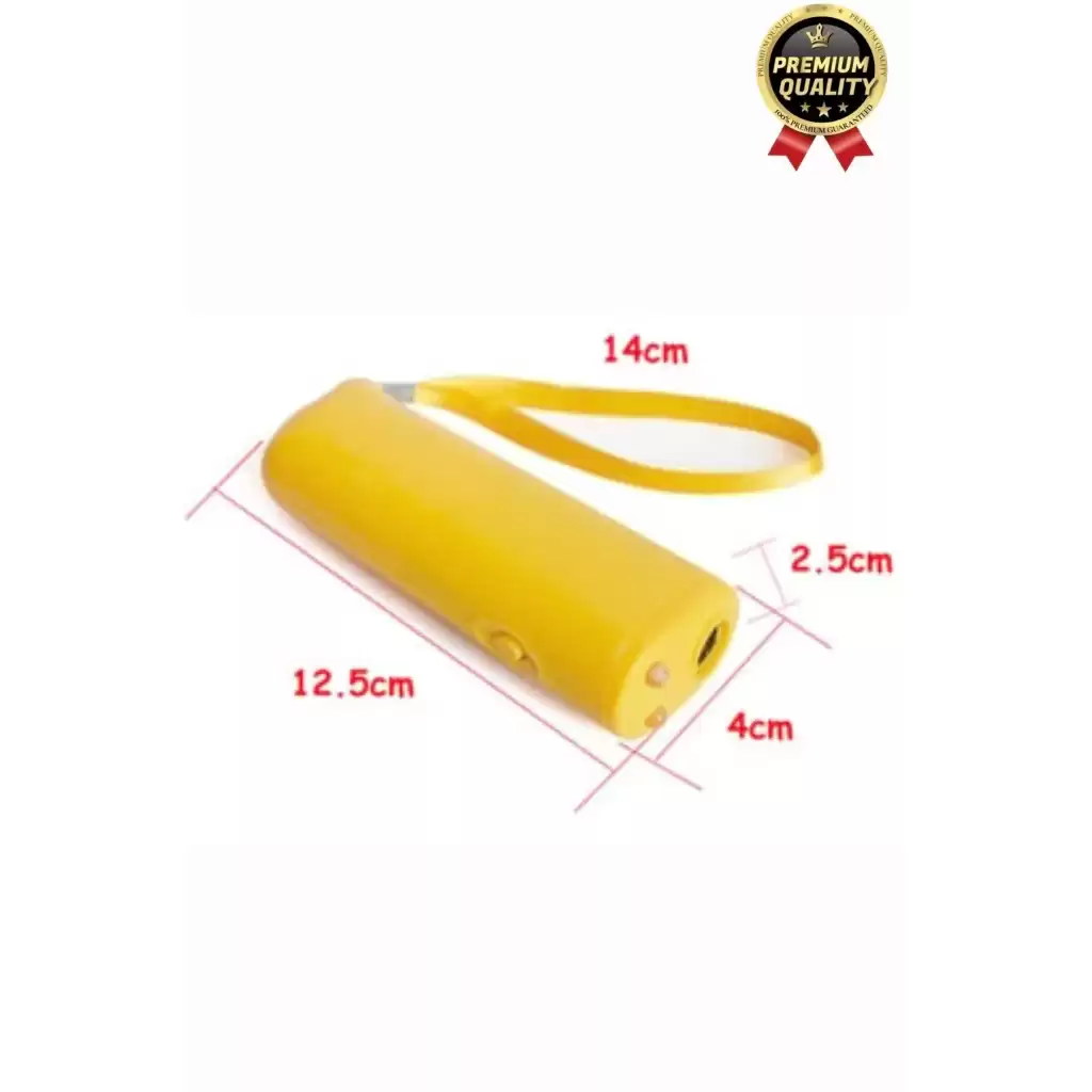Premium Susturucu Sensör Pilli 9Volt 150 Desibel Ledli Flaş Ultrasonik Köpek Eğitici Cihaz