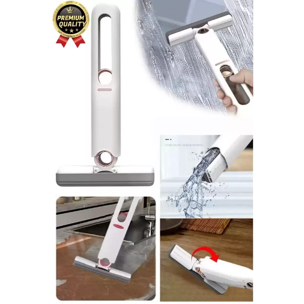 Çok Amaçlı Taşınabilir Pratik Sıkmalı Sünger Oto Tezgah Banyo Mutfak Cam Temizleme Silme Çekpas Mop