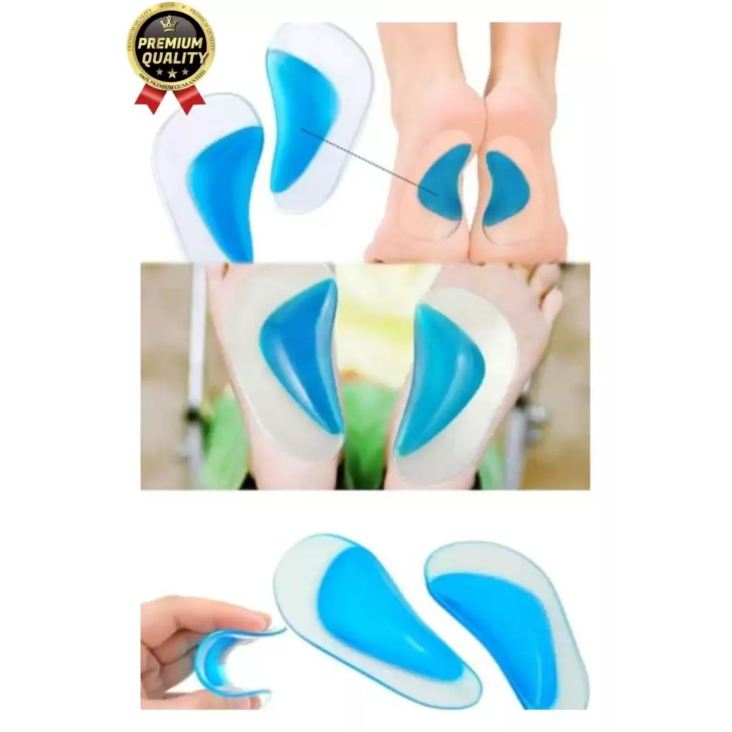 Çok Amaçlı Rahat Anatomik Boşluk Doldurucu Jel Düz Taban Önleyici Ark Destek Silikon Ayak Tabanlığı