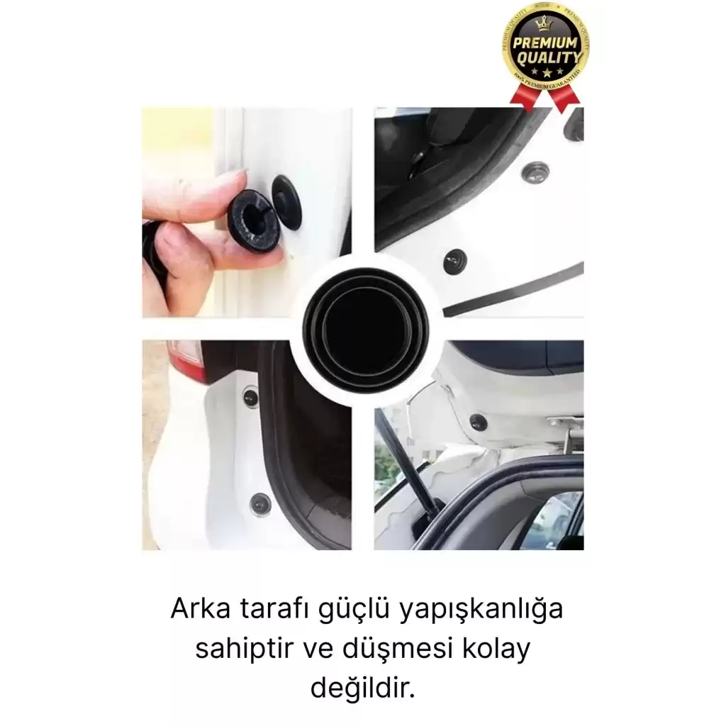 Yüksek Kalite Dayanıklı Çarpma Engelleyici Araba Oto Kapı Sesi Darbe Emici Absorbe Aparatı 10 Adet