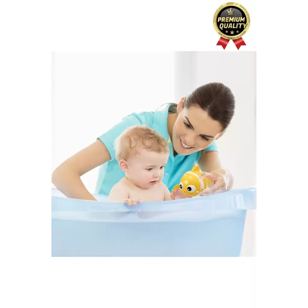 Özel Üretim Banyo Arkadaşı Eğlenceli Bebek Çocuk Renkli Oyuncak Kurmalı Yüzen Hareketli Banyo Balığı