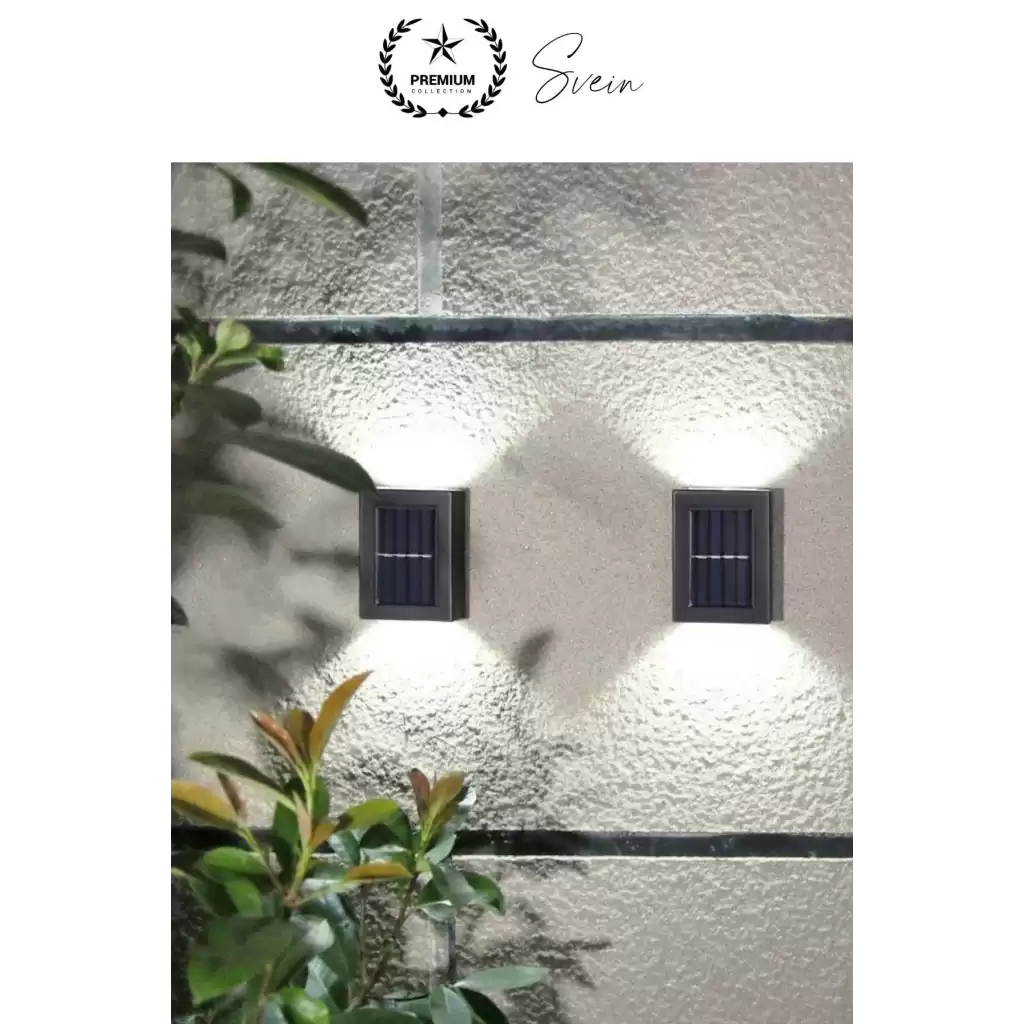 Bahçe Aydınlatması Solar Güneş Enerjili Dekoratif Led Işıklı Lamba Dış Mekan Su Geçirmez Sağlam