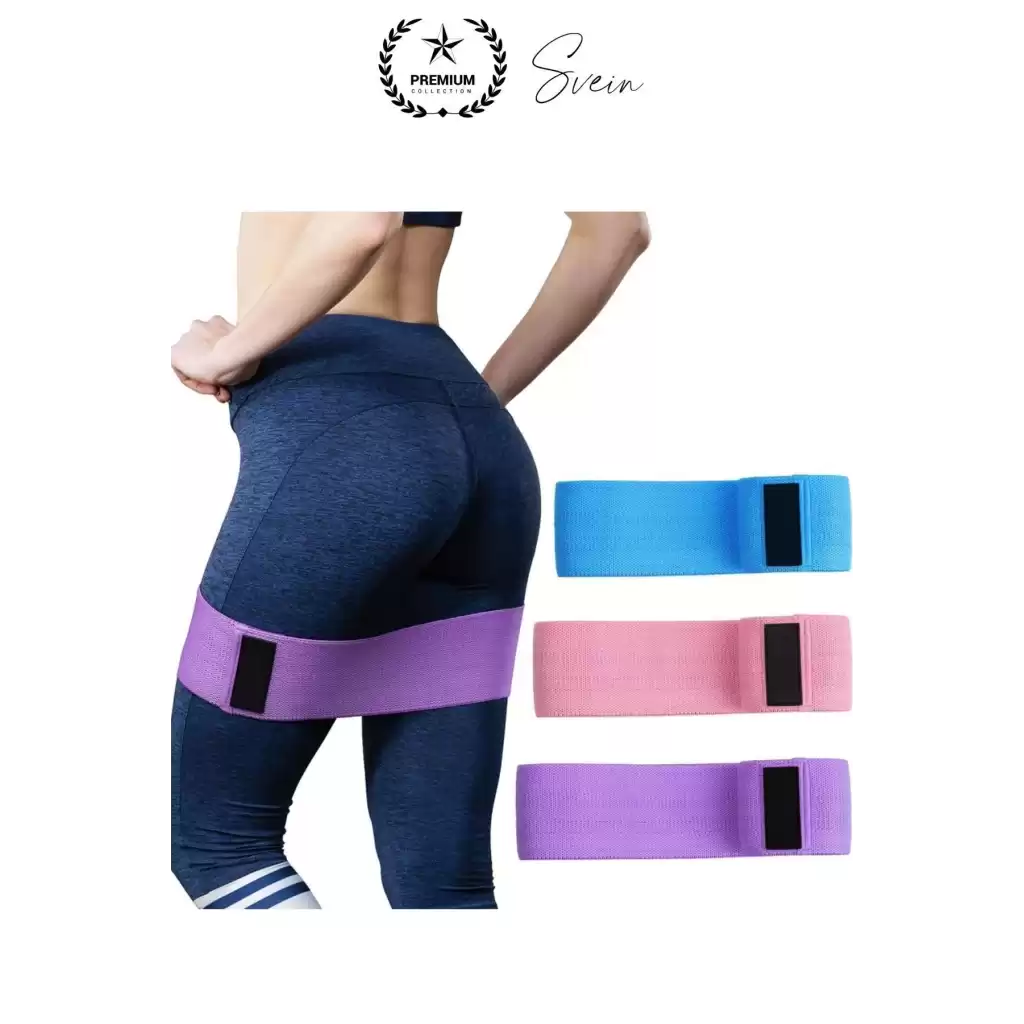 Premium Loop Band Direnç Bandı Orta Sert Spor Egzersiz Aerobik Pilates Squat Lastiği Fitness Yoga
