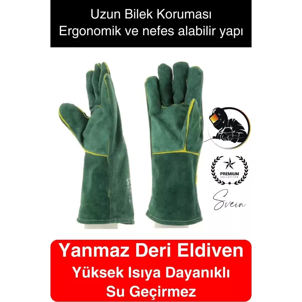 Yüksek Isıya Dayanıklı Eldiven Rahat Tasarım Kaynak Yangın Su Geçirmez Fırın Tutacak Tımar Taşıma