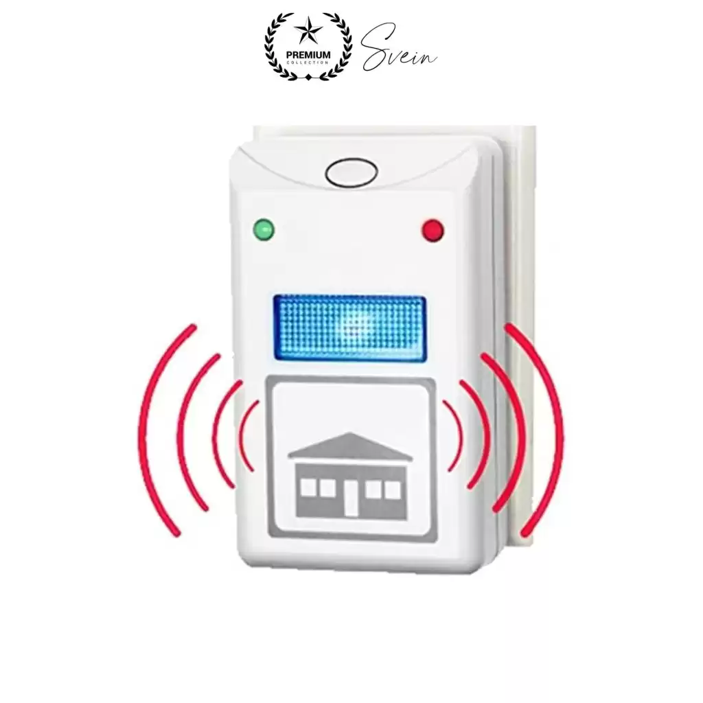 Elektronik Fare ve Haşere Kovucu Uzaklaştırıcı Böcek Ultrasonik Sinek Örümcek Karınca Savar