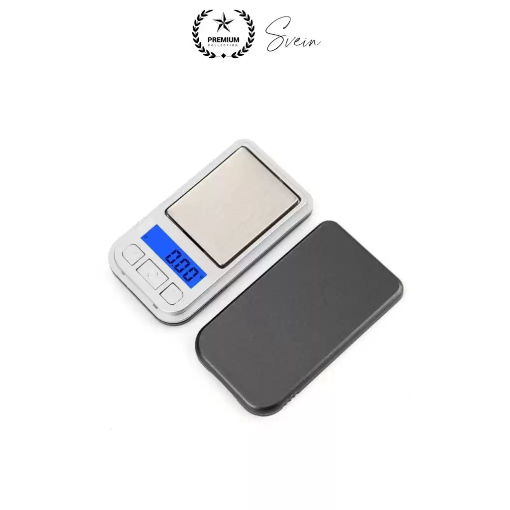Premium Pilli Mini Hassas Cep Terazisi Tartı 200 g Kapasite 0.01 g Kuyumcu Tartısı Kılıflı Kalibre