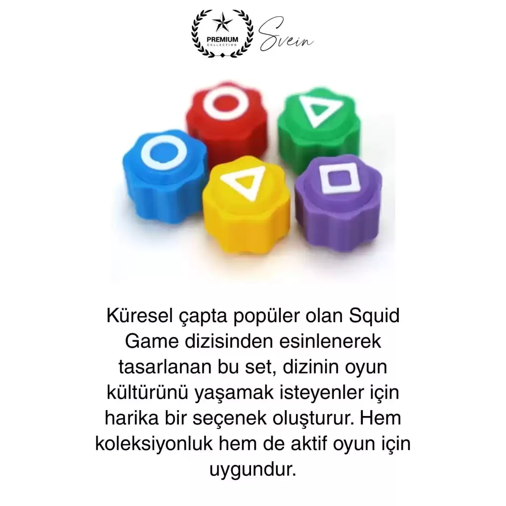 Squid Game 5 Taş Oyunu Seti Kutulu Renkli Geleneksel Kore Gonggi Koordinasyon Aile Parti Aktivite