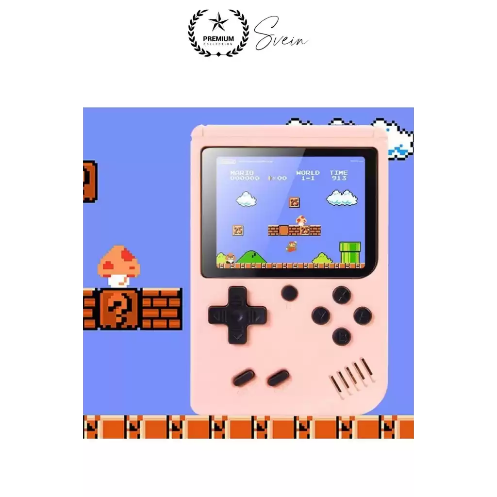 Sup 400 Taşınabilir Mini 2 in 1 GameBoy Oyun Konsolu Retro Nostaljik Atmosfer Atari Video Çocuk