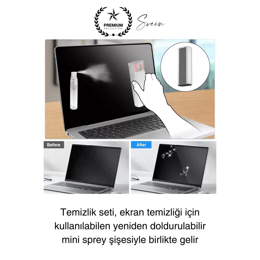 7in1 Bluetooth Kulaklık Temizleme Kalemi Klavye Telefon Tablet Elektronik Eşya Detaylı Temizlik Kiti